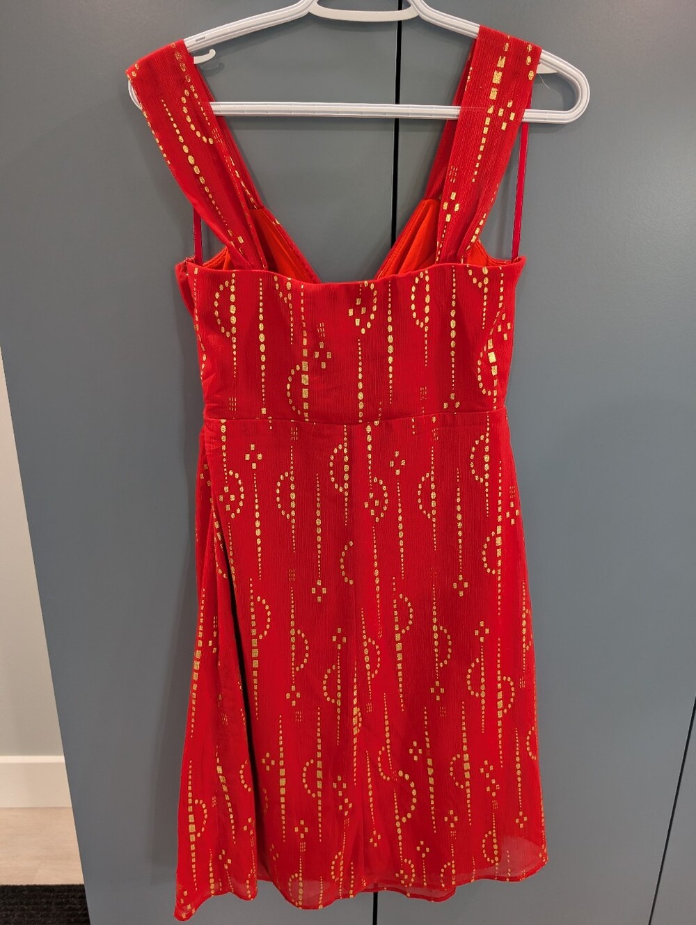 Vintage Le Chateau Grecian Dress - Picture 2 of 9